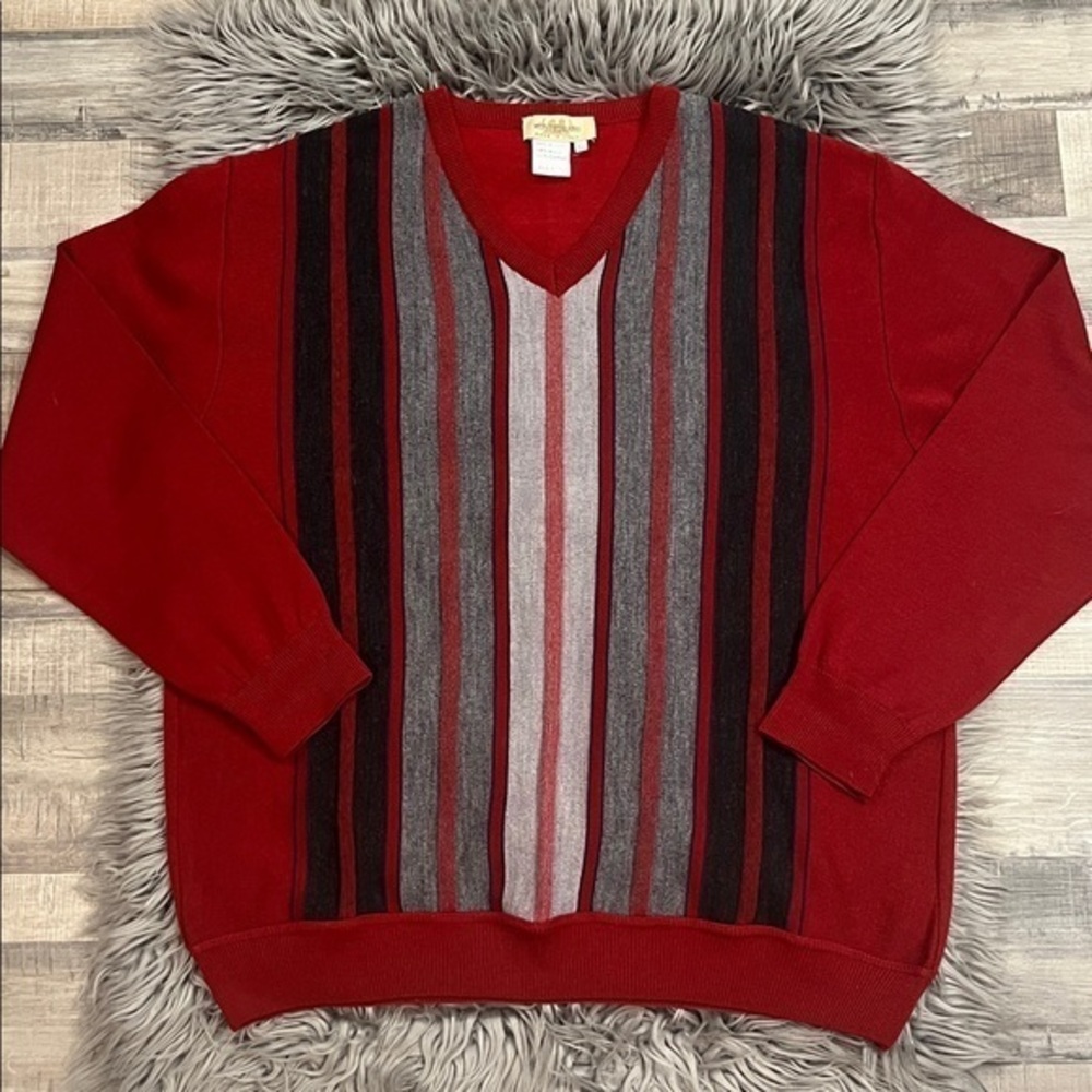 Montechiaro Italian wool blend sweater like new XL